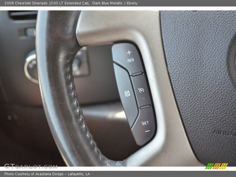 Dark Blue Metallic / Ebony 2008 Chevrolet Silverado 1500 LT Extended Cab