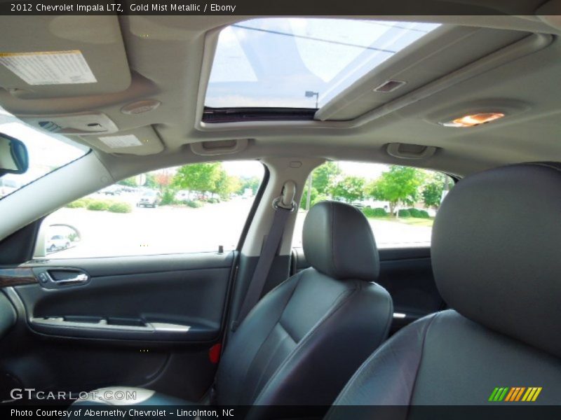 Gold Mist Metallic / Ebony 2012 Chevrolet Impala LTZ