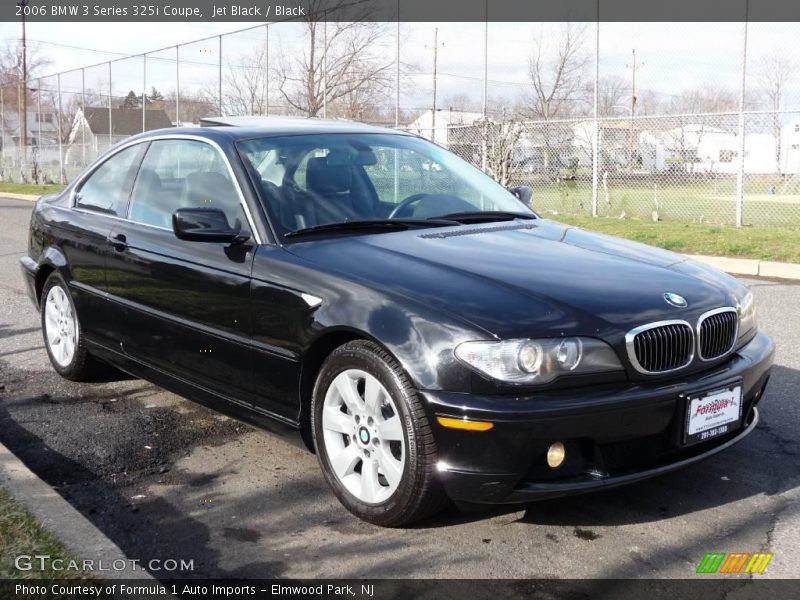 Jet Black / Black 2006 BMW 3 Series 325i Coupe