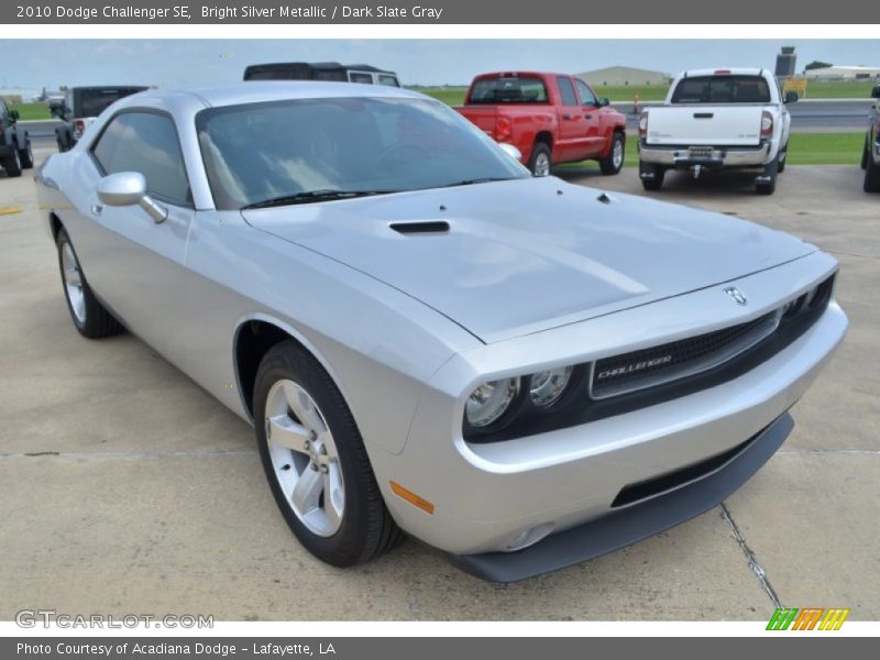 Bright Silver Metallic / Dark Slate Gray 2010 Dodge Challenger SE