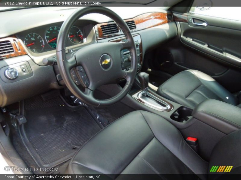 Gold Mist Metallic / Ebony 2012 Chevrolet Impala LTZ