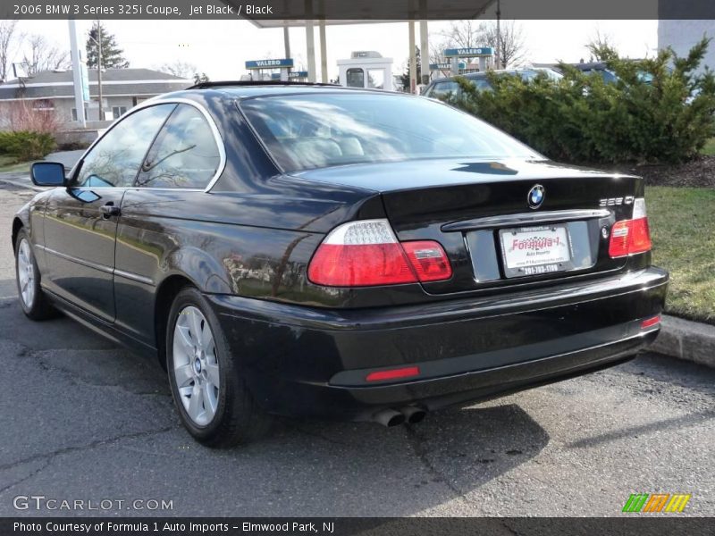 Jet Black / Black 2006 BMW 3 Series 325i Coupe