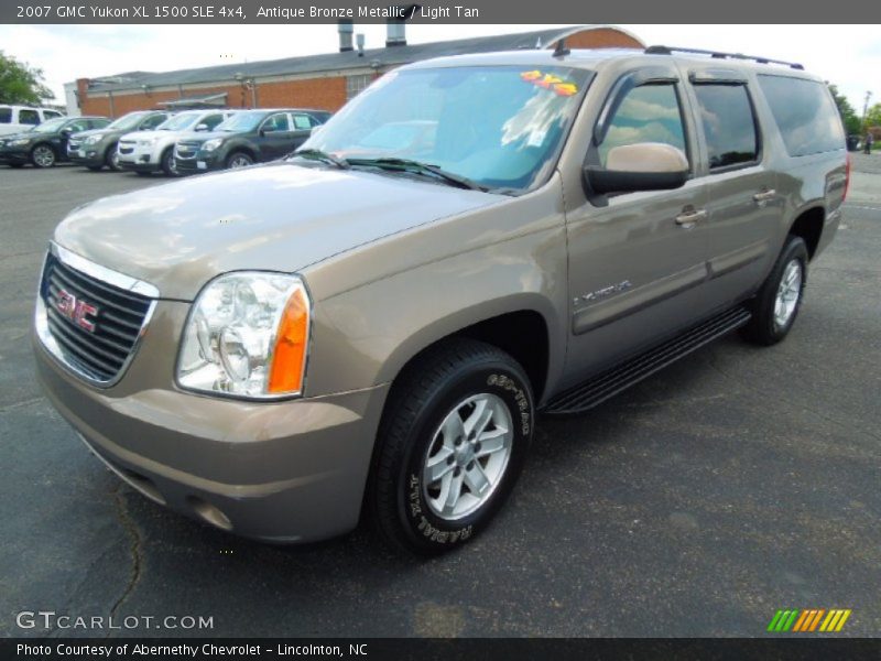 Antique Bronze Metallic / Light Tan 2007 GMC Yukon XL 1500 SLE 4x4