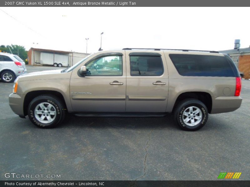 Antique Bronze Metallic / Light Tan 2007 GMC Yukon XL 1500 SLE 4x4