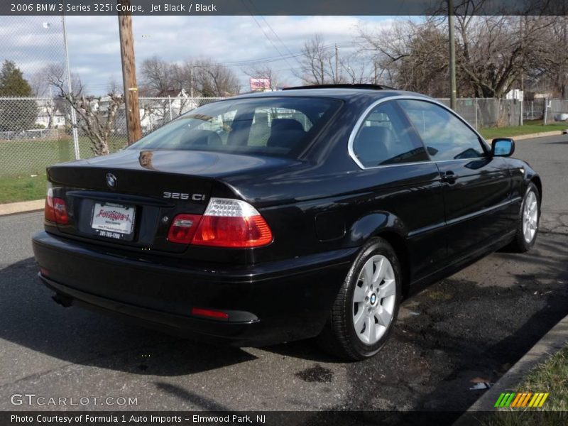 Jet Black / Black 2006 BMW 3 Series 325i Coupe