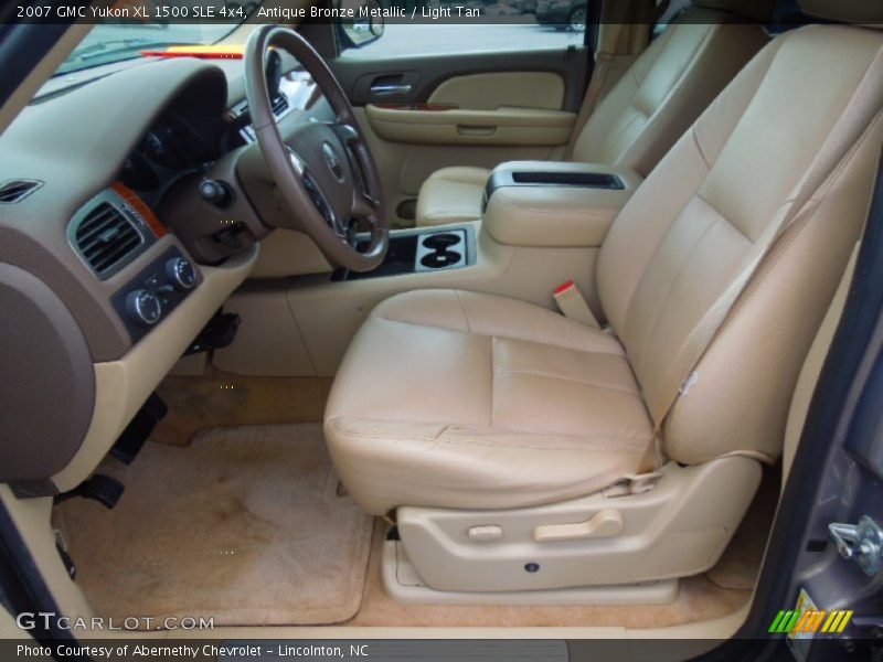Antique Bronze Metallic / Light Tan 2007 GMC Yukon XL 1500 SLE 4x4