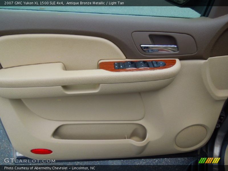 Antique Bronze Metallic / Light Tan 2007 GMC Yukon XL 1500 SLE 4x4