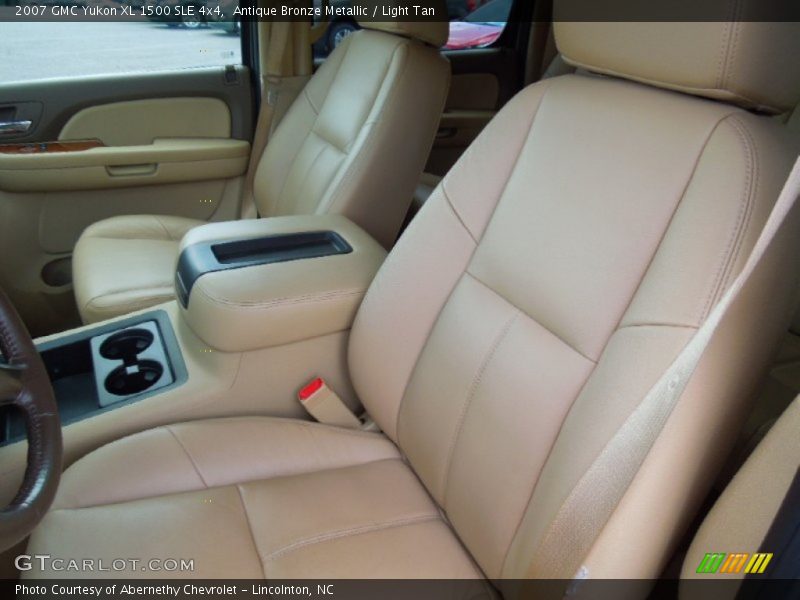Antique Bronze Metallic / Light Tan 2007 GMC Yukon XL 1500 SLE 4x4