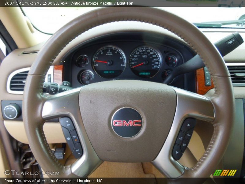 Antique Bronze Metallic / Light Tan 2007 GMC Yukon XL 1500 SLE 4x4