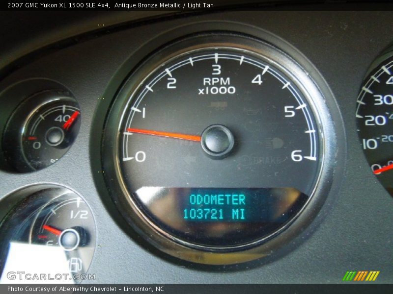 Antique Bronze Metallic / Light Tan 2007 GMC Yukon XL 1500 SLE 4x4