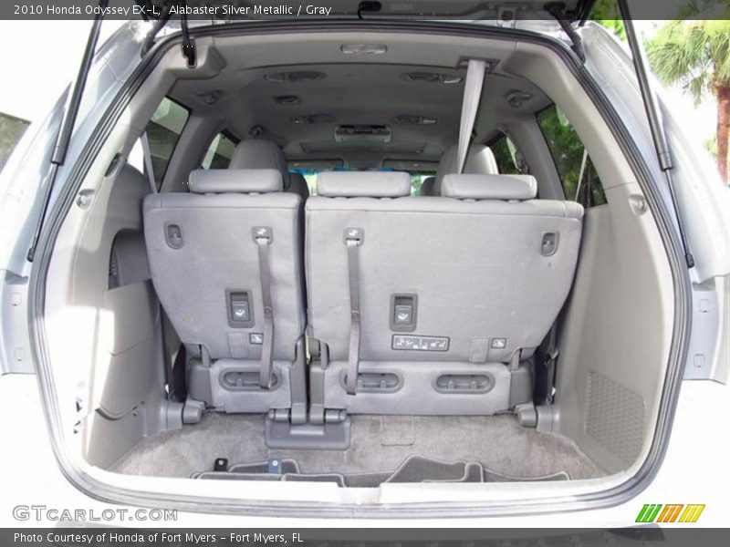 Alabaster Silver Metallic / Gray 2010 Honda Odyssey EX-L
