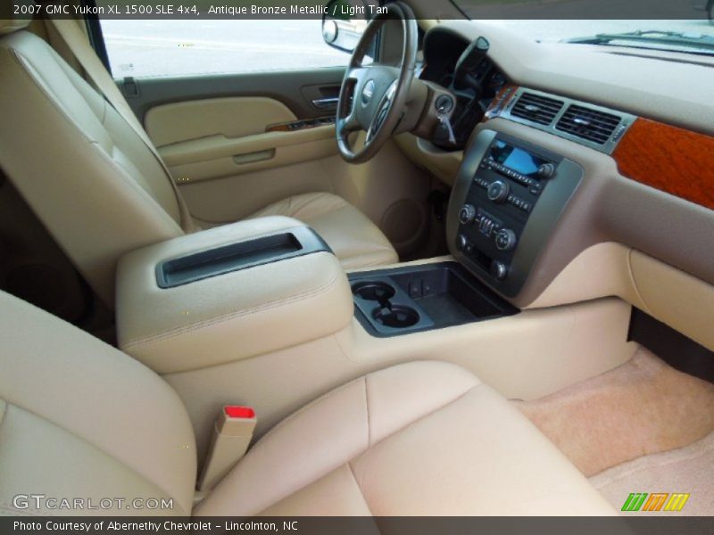 Antique Bronze Metallic / Light Tan 2007 GMC Yukon XL 1500 SLE 4x4