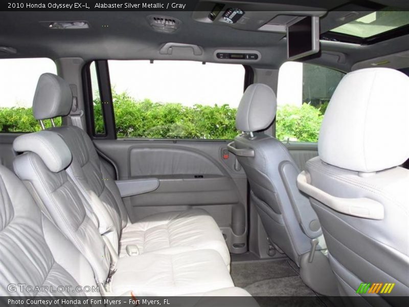 Alabaster Silver Metallic / Gray 2010 Honda Odyssey EX-L