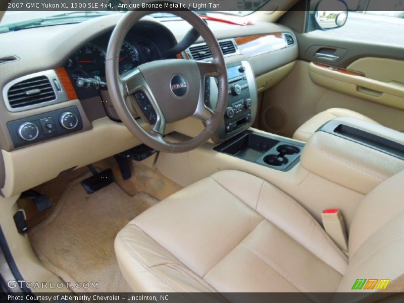 Antique Bronze Metallic / Light Tan 2007 GMC Yukon XL 1500 SLE 4x4