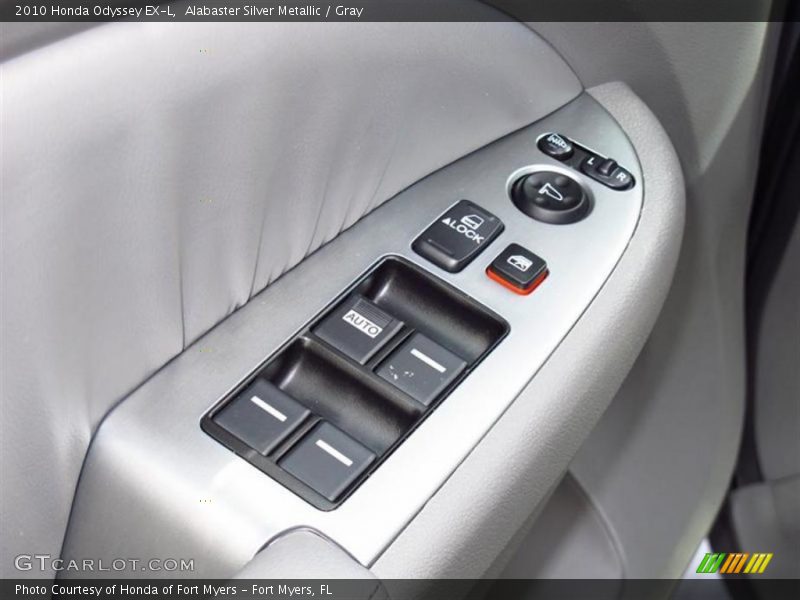 Alabaster Silver Metallic / Gray 2010 Honda Odyssey EX-L