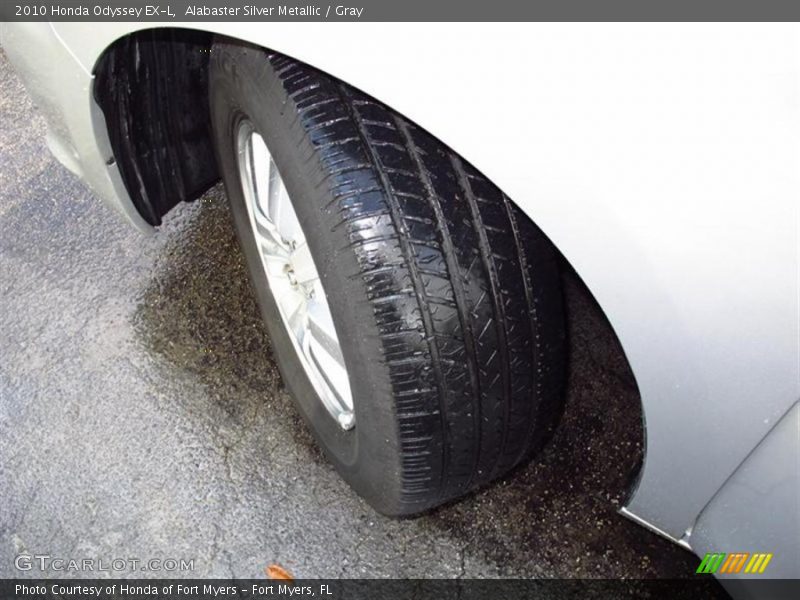 Alabaster Silver Metallic / Gray 2010 Honda Odyssey EX-L