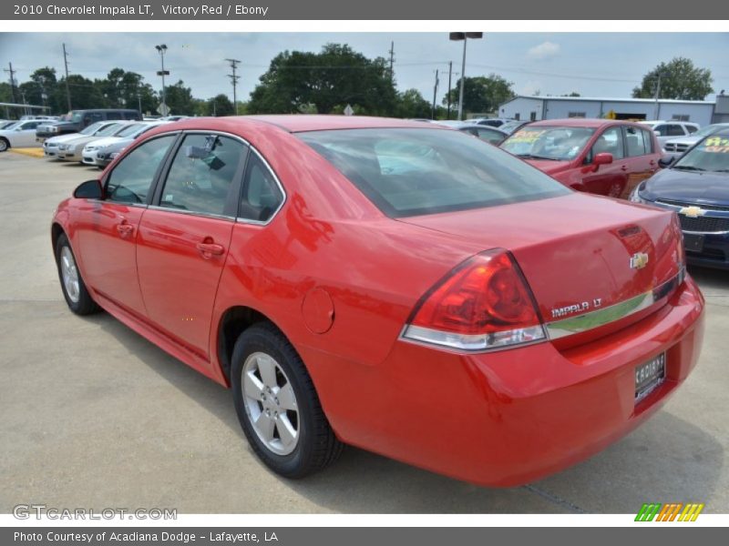 Victory Red / Ebony 2010 Chevrolet Impala LT