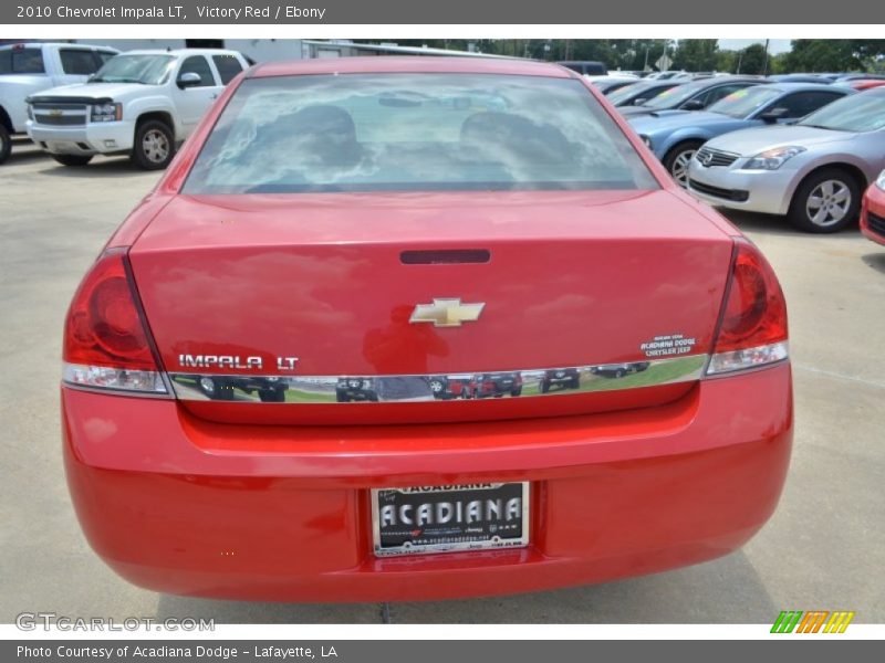 Victory Red / Ebony 2010 Chevrolet Impala LT