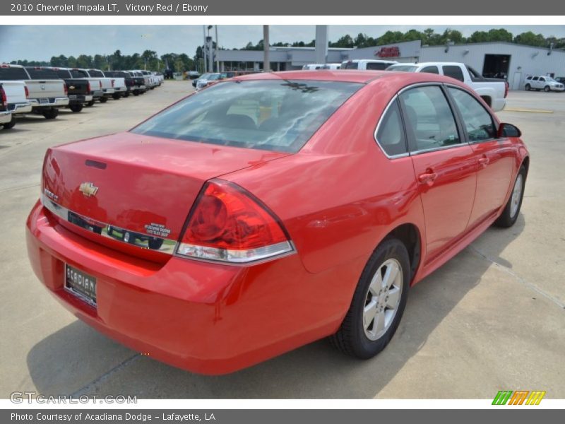 Victory Red / Ebony 2010 Chevrolet Impala LT