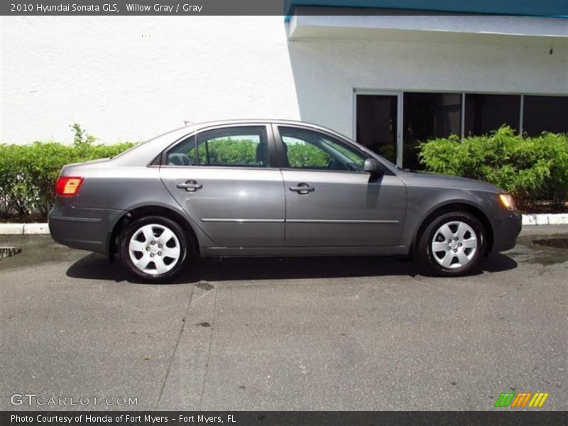 Willow Gray / Gray 2010 Hyundai Sonata GLS