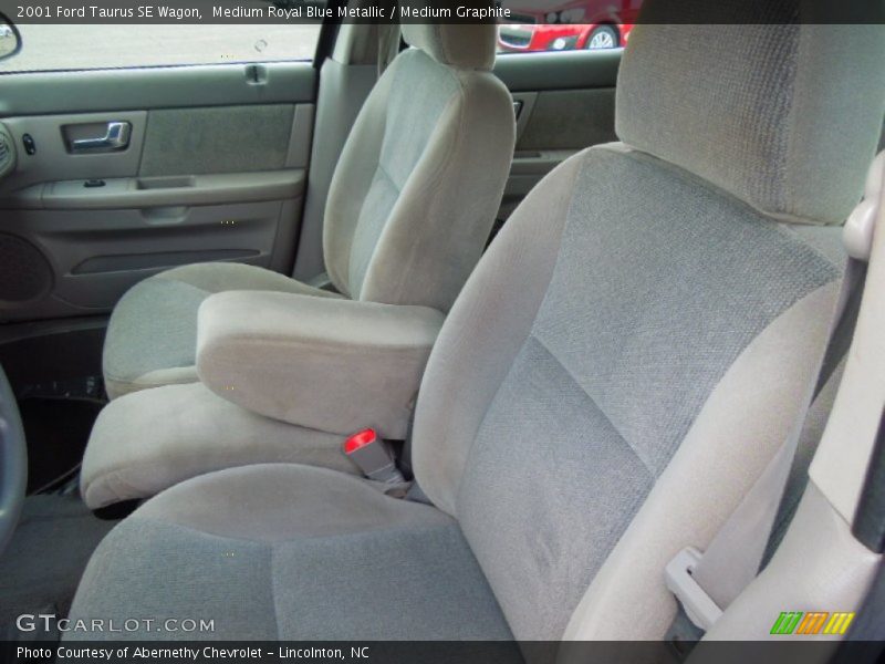 Medium Royal Blue Metallic / Medium Graphite 2001 Ford Taurus SE Wagon