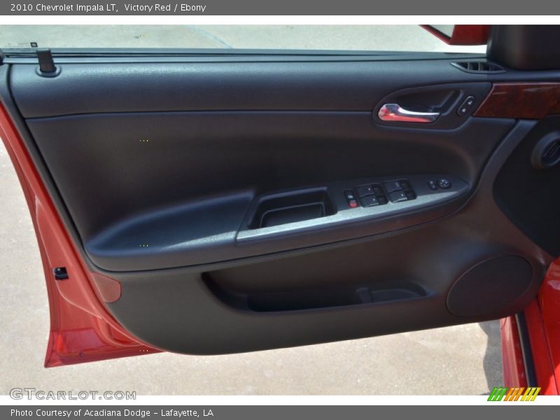 Victory Red / Ebony 2010 Chevrolet Impala LT