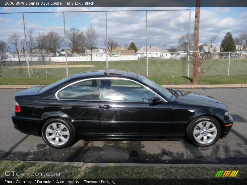 Jet Black / Black 2006 BMW 3 Series 325i Coupe