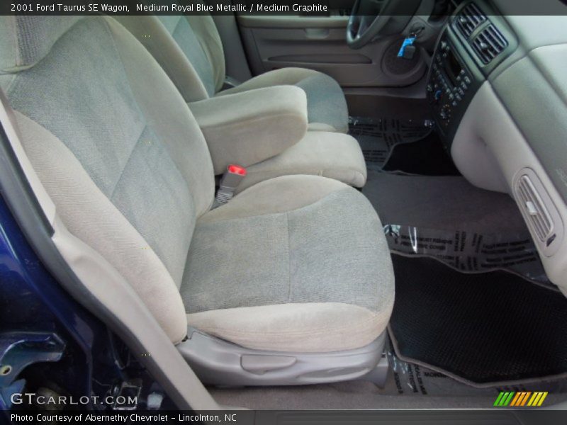 Medium Royal Blue Metallic / Medium Graphite 2001 Ford Taurus SE Wagon