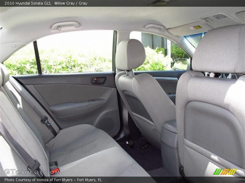 Willow Gray / Gray 2010 Hyundai Sonata GLS
