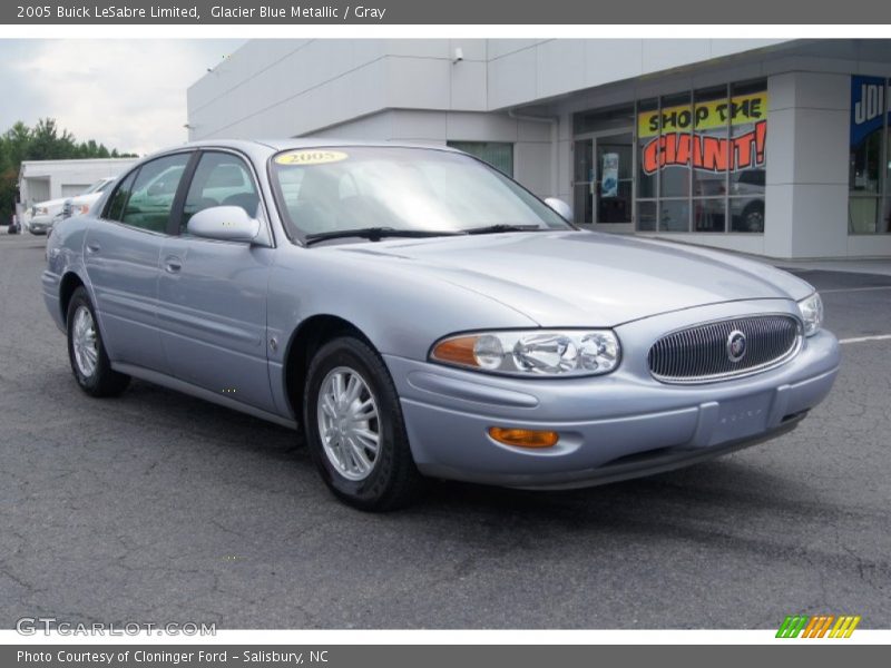 Glacier Blue Metallic / Gray 2005 Buick LeSabre Limited