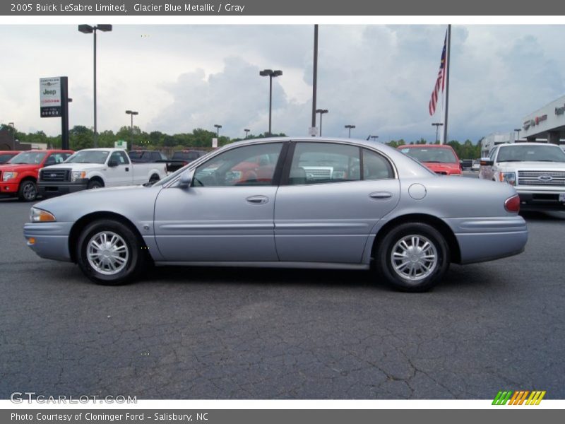 Glacier Blue Metallic / Gray 2005 Buick LeSabre Limited
