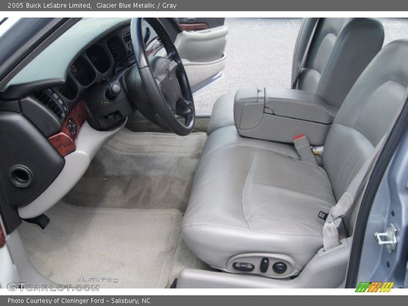 Glacier Blue Metallic / Gray 2005 Buick LeSabre Limited