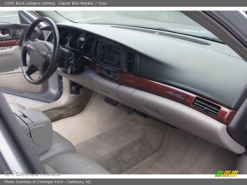 Glacier Blue Metallic / Gray 2005 Buick LeSabre Limited