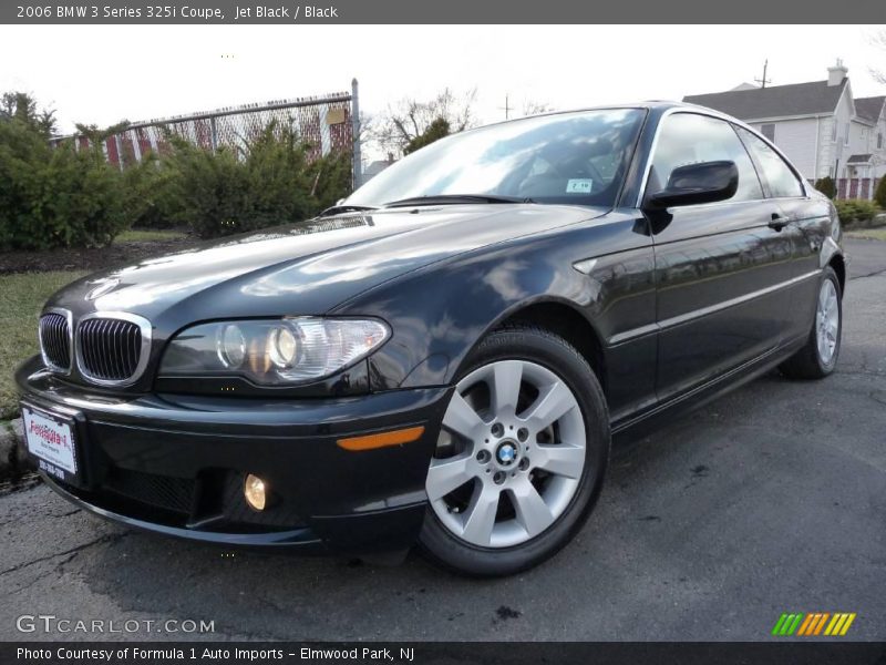 Jet Black / Black 2006 BMW 3 Series 325i Coupe