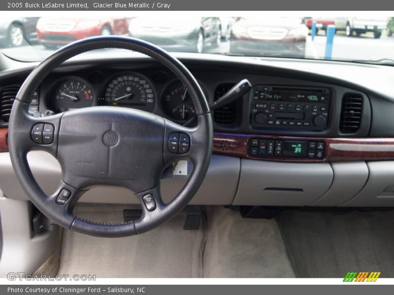 Glacier Blue Metallic / Gray 2005 Buick LeSabre Limited