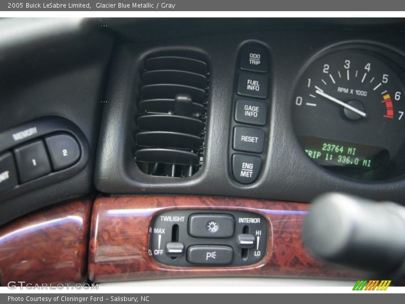 Glacier Blue Metallic / Gray 2005 Buick LeSabre Limited
