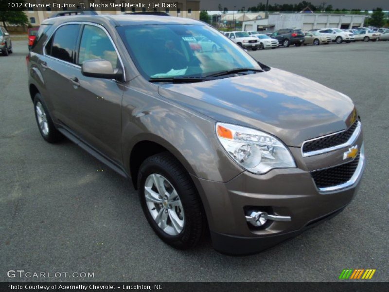 Mocha Steel Metallic / Jet Black 2012 Chevrolet Equinox LT