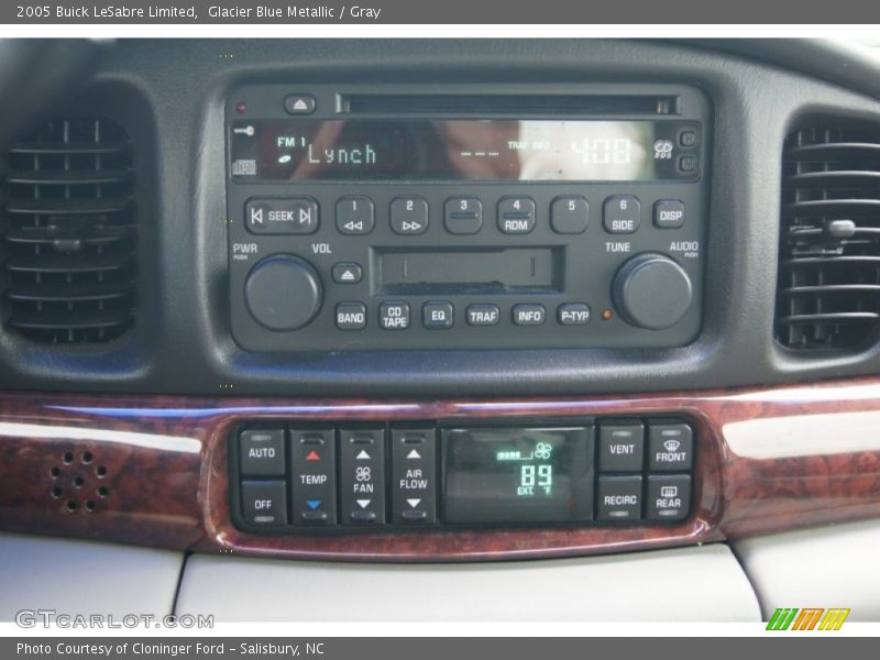 Glacier Blue Metallic / Gray 2005 Buick LeSabre Limited