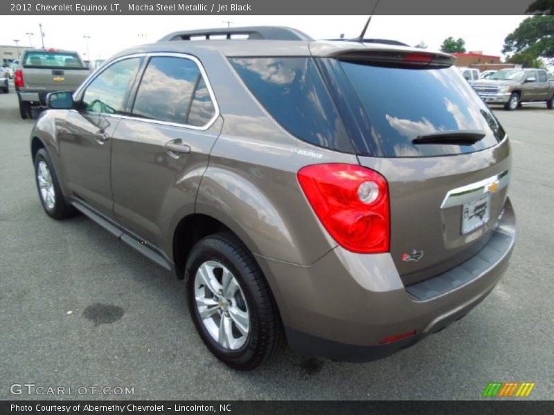 Mocha Steel Metallic / Jet Black 2012 Chevrolet Equinox LT