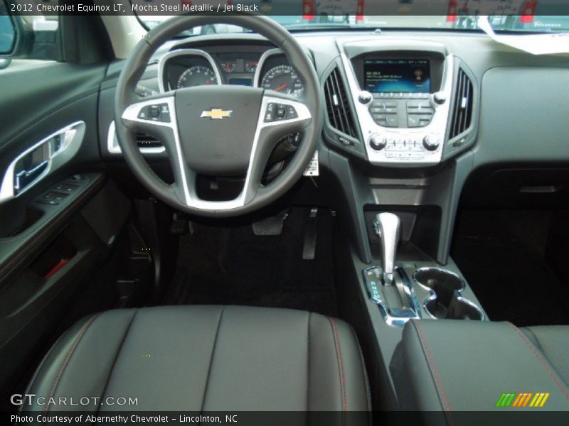 Mocha Steel Metallic / Jet Black 2012 Chevrolet Equinox LT