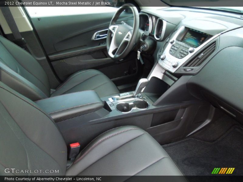 Mocha Steel Metallic / Jet Black 2012 Chevrolet Equinox LT
