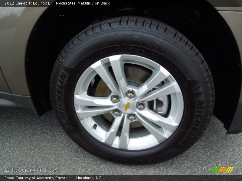 Mocha Steel Metallic / Jet Black 2012 Chevrolet Equinox LT