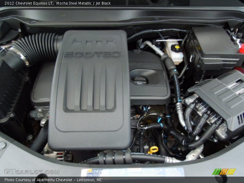 Mocha Steel Metallic / Jet Black 2012 Chevrolet Equinox LT