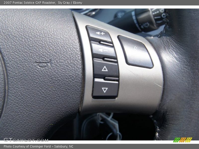 Sly Gray / Ebony 2007 Pontiac Solstice GXP Roadster