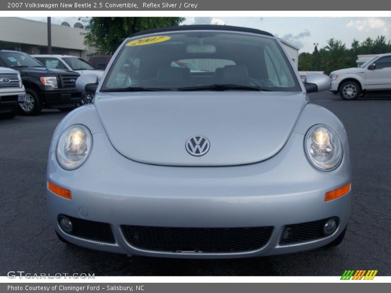 Reflex Silver / Grey 2007 Volkswagen New Beetle 2.5 Convertible
