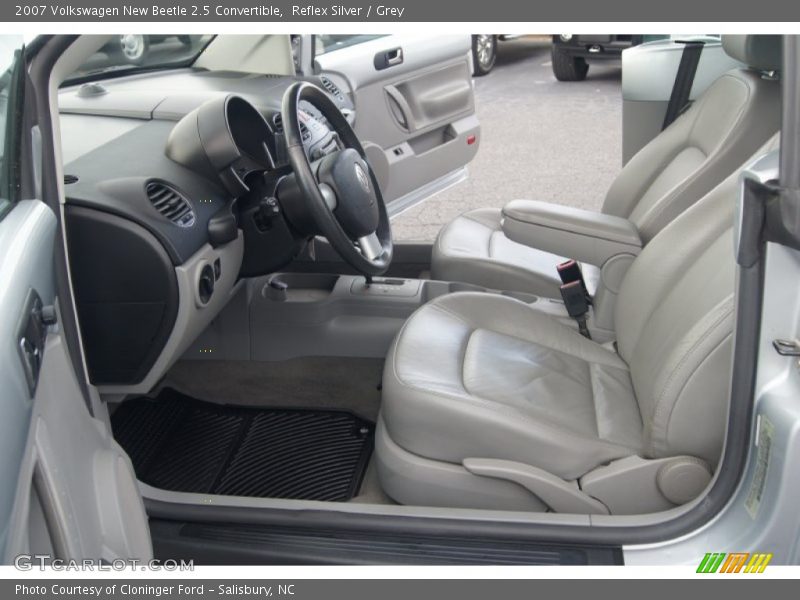 Reflex Silver / Grey 2007 Volkswagen New Beetle 2.5 Convertible