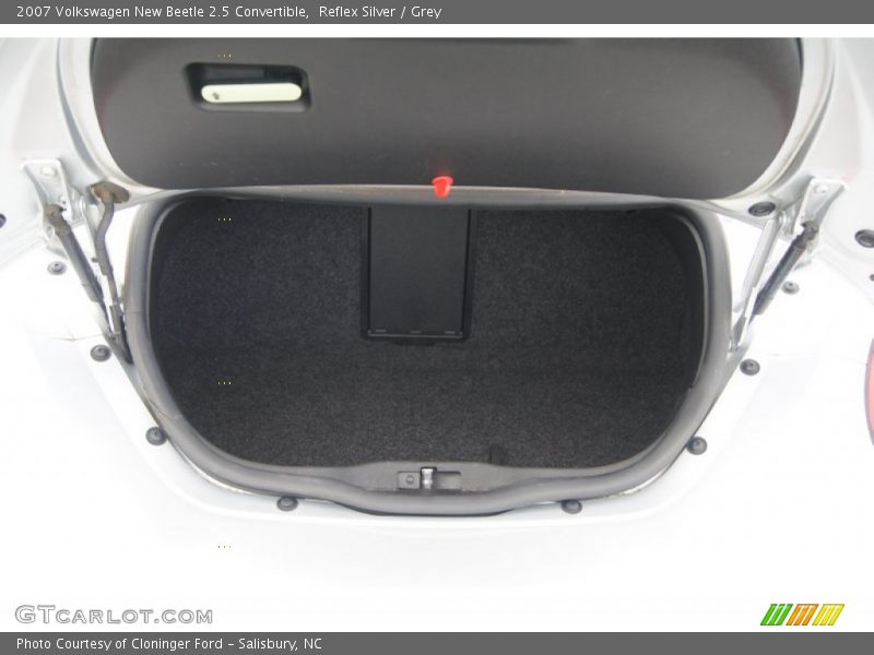 Reflex Silver / Grey 2007 Volkswagen New Beetle 2.5 Convertible