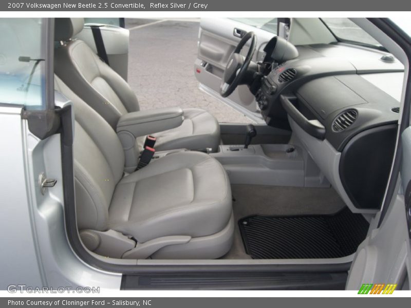 Reflex Silver / Grey 2007 Volkswagen New Beetle 2.5 Convertible