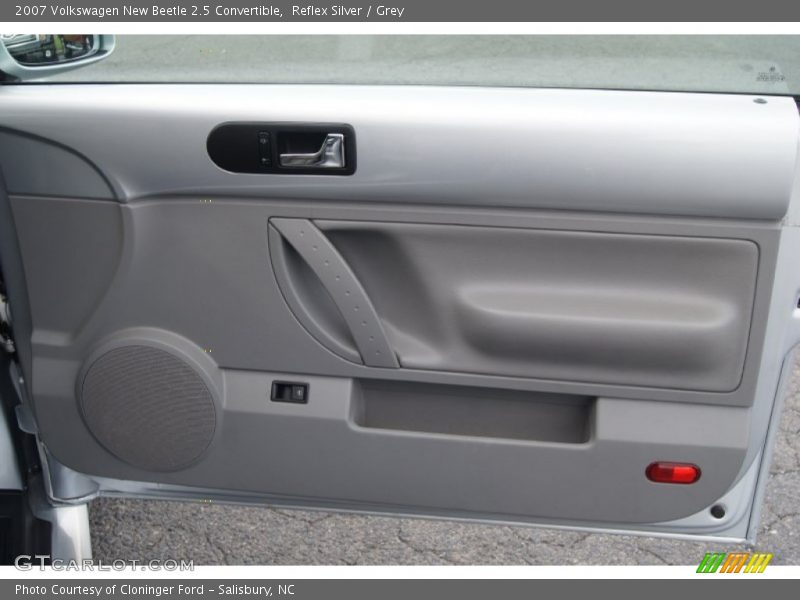 Reflex Silver / Grey 2007 Volkswagen New Beetle 2.5 Convertible