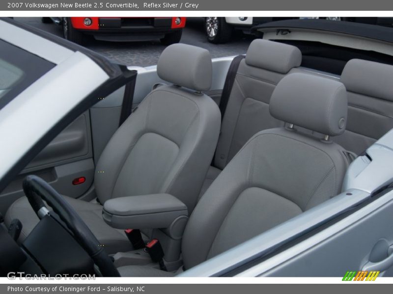 Reflex Silver / Grey 2007 Volkswagen New Beetle 2.5 Convertible